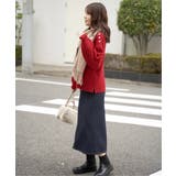 肩ボタン変形リブニットプルオーバー | ikka  | 詳細画像14 