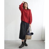 肩ボタン変形リブニットプルオーバー | ikka  | 詳細画像19 