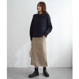 肩ボタン変形リブニットプルオーバー | ikka  | 詳細画像27 