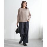 肩ボタン変形リブニットプルオーバー | ikka  | 詳細画像29 