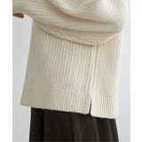 肩ボタン変形リブニットプルオーバー | ikka  | 詳細画像36 