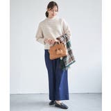 求心編みニットプルオーバー | ikka  | 詳細画像5 