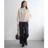 求心編みニットプルオーバー | ikka  | 詳細画像9 