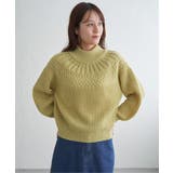 求心編みニットプルオーバー | ikka  | 詳細画像17 