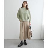 求心編みニットプルオーバー | ikka  | 詳細画像21 