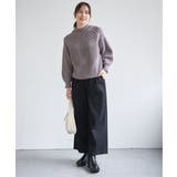 求心編みニットプルオーバー | ikka  | 詳細画像25 