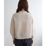 求心編みニットプルオーバー | ikka  | 詳細画像30 