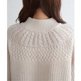 求心編みニットプルオーバー | ikka  | 詳細画像35 