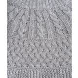 求心編みニットプルオーバー | ikka  | 詳細画像37 