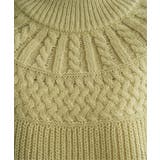 求心編みニットプルオーバー | ikka  | 詳細画像38 