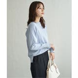 【UVケア／毛玉防止】コットンMIXニットプルオーバー | ikka  | 詳細画像7 