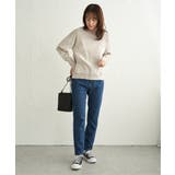 【UVケア／毛玉防止】コットンMIXニットプルオーバー | ikka  | 詳細画像15 