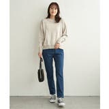 【UVケア／毛玉防止】コットンMIXニットプルオーバー | ikka  | 詳細画像16 