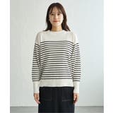 【UVケア／毛玉防止】コットンMIXニットプルオーバー | ikka  | 詳細画像19 