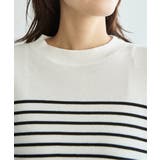 【UVケア／毛玉防止】コットンMIXニットプルオーバー | ikka  | 詳細画像22 