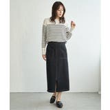 【UVケア／毛玉防止】コットンMIXニットプルオーバー | ikka  | 詳細画像4 