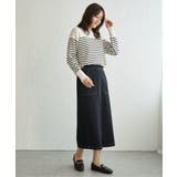 【UVケア／毛玉防止】コットンMIXニットプルオーバー | ikka  | 詳細画像5 