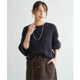 ラメスパンコールニットプルオーバー | ikka  | 詳細画像9 