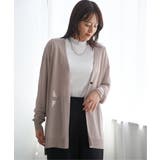 洗える針抜きカーディガン | ikka  | 詳細画像1 