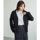 【UVケア／毛玉防止】コットンMIXニットカーディガン | ikka  | 詳細画像6 