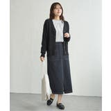 【UVケア／毛玉防止】コットンMIXニットカーディガン | ikka  | 詳細画像4 