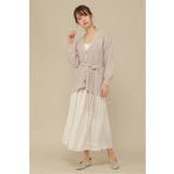 ベルト付きニットカーディガン | ikka  | 詳細画像13 