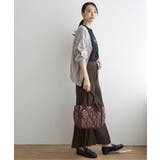 Vネックラメニットカーディガン | ikka  | 詳細画像9 