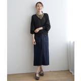 Vネックラメニットカーディガン | ikka  | 詳細画像12 