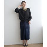 Vネックラメニットカーディガン | ikka  | 詳細画像13 