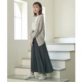 Vネックラメニットカーディガン | ikka  | 詳細画像5 