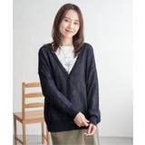 ブークレーＶネックカーディガン | ikka  | 詳細画像10 