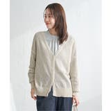 ブークレーＶネックカーディガン | ikka  | 詳細画像15 