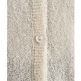 ブークレーＶネックカーディガン | ikka  | 詳細画像19 