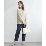 ブークレーＶネックカーディガン | ikka  | 詳細画像5 