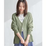 ブークレーＶネックカーディガン | ikka  | 詳細画像6 
