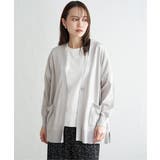 洗えるさらっとVネックカーディガン | ikka  | 詳細画像11 