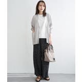 洗えるさらっとVネックカーディガン | ikka  | 詳細画像13 