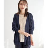 洗えるさらっとVネックカーディガン | ikka  | 詳細画像19 