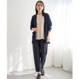 洗えるさらっとVネックカーディガン | ikka  | 詳細画像21 