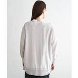 洗えるさらっとVネックカーディガン | ikka  | 詳細画像23 