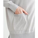 洗えるさらっとVネックカーディガン | ikka  | 詳細画像27 