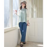 洗えるさらっとVネックカーディガン | ikka  | 詳細画像4 