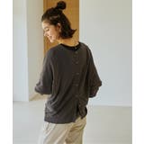 前後2WAYクルーネックカーディガン | ikka  | 詳細画像8 