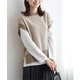 【雑誌InRed11月号掲載】ニットベストアンサンブル【親子コーデ】 | ikka  | 詳細画像17 