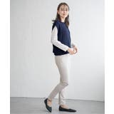 サイドボタンニットベストアンサンブル | ikka | 詳細画像15