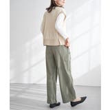 サイドボタンニットベストアンサンブル | ikka | 詳細画像20