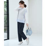 サイドボタンニットベストアンサンブル | ikka | 詳細画像3