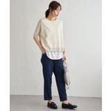 【2点セット】ドルマン裾ラメニットアンサンブル | ikka  | 詳細画像3 