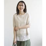 【2点セット】ドルマン裾ラメニットアンサンブル | ikka  | 詳細画像5 