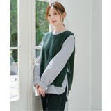 【雑誌InRed11月号掲載】ニットベストブラウスセット  | ikka  | 詳細画像6 